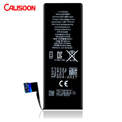 Заменяемые батареи высокой емкости для iPhone 7 25g 6.2 X 2.8 X 0.2 дюйма